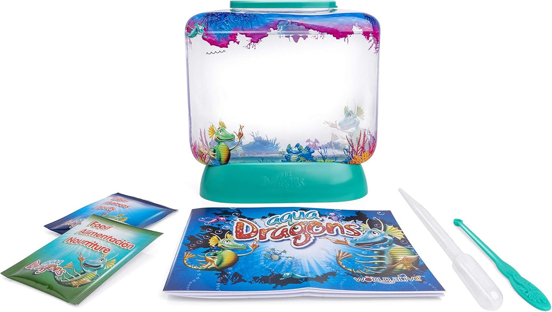 Aqua Dragons | Underwater World Discovery Kit | Educational STEM Toy, Aquarium Set, Grow an Easy Pet