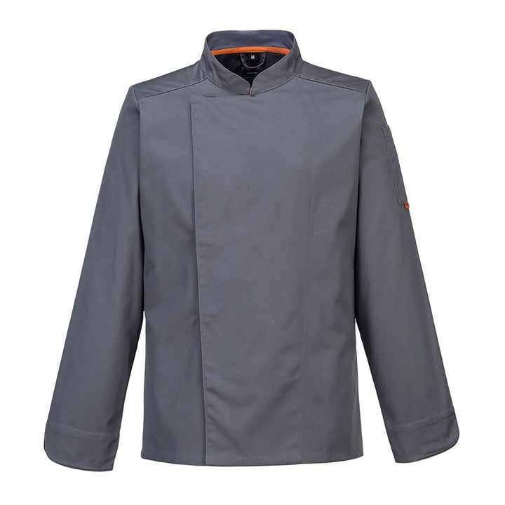 Portwest MeshAir Pro Jacke L/S, Farbe: Schiefergrau, Grösse: M, C838SGRM. M schiefergrau, M schiefer