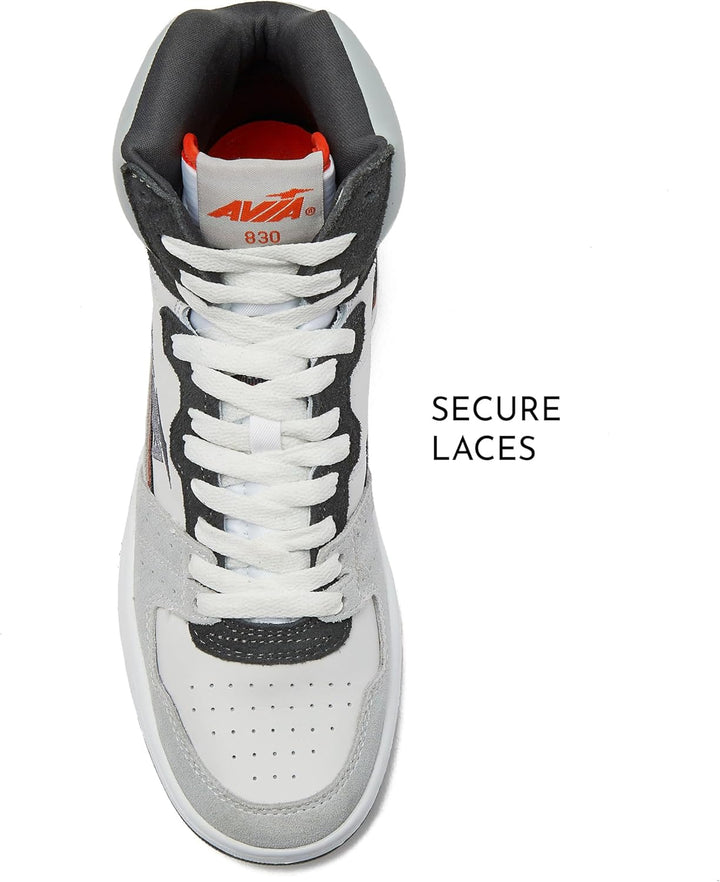 Avia 830 Basketballschuhe für Herren, Retro, High-Top-Sneaker, für drinnen oder draussen, Strasse od