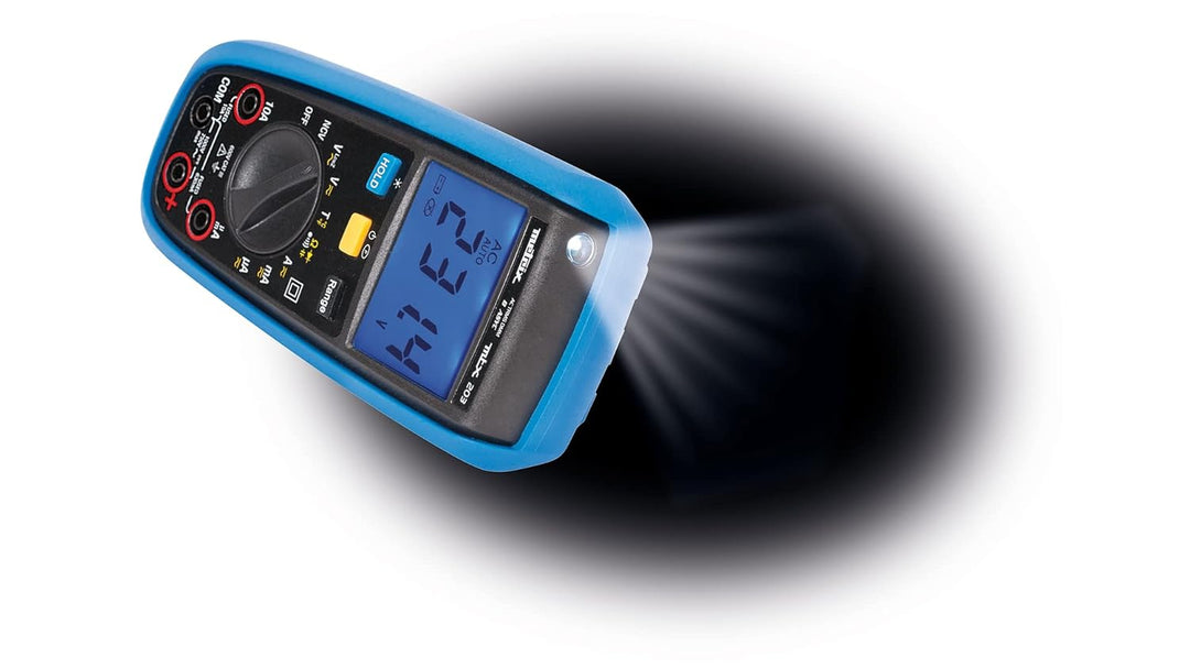 Metrix MTX 203 Hand-Multimeter digital Spritzwassergeschuetzt (IP54) CAT III 600V Anzeige (Counts):,