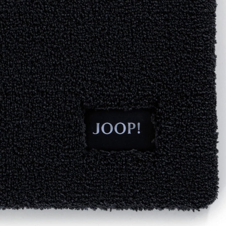 Joop! Badteppiche Basic schwarz - 015 50x60 cm, 50x60 cm