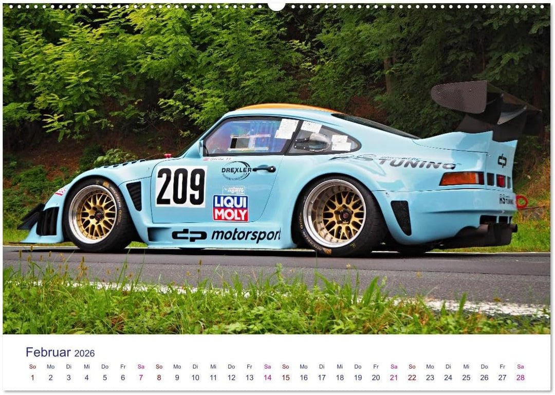 Rally Ikonen (Wandkalender 2026 DIN A2 quer), CALVENDO Monatskalender: Autos die Rallygeschichte sch