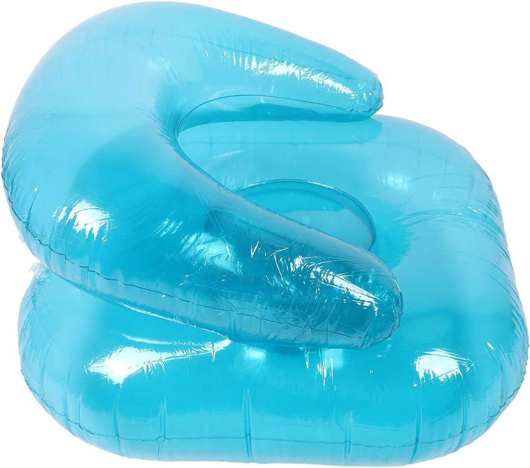 TOPINCN Aufblasbare Couch für Erwachsene, Transparenter PVC Aufblasbarer Stuhl für den Gebrauch Im I