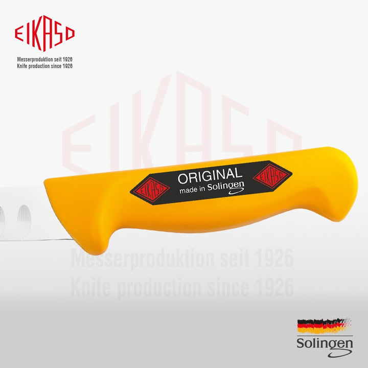 EIKASO Solingen Zerlegemesser mit Kullen 18cm scharfe Klinge, Fleischermesser Metzgermesser zum Zerl