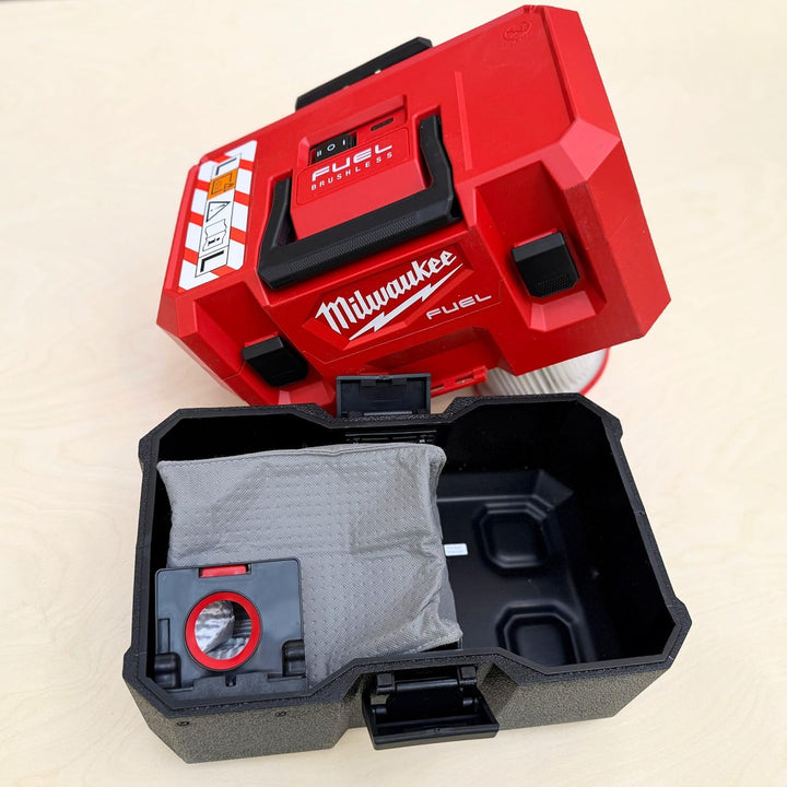Macam Wiederverwendbarer Staubbeutel, kompatibel mit Milwaukee M12 Fuel 1,6 Gallonen Staubsauger