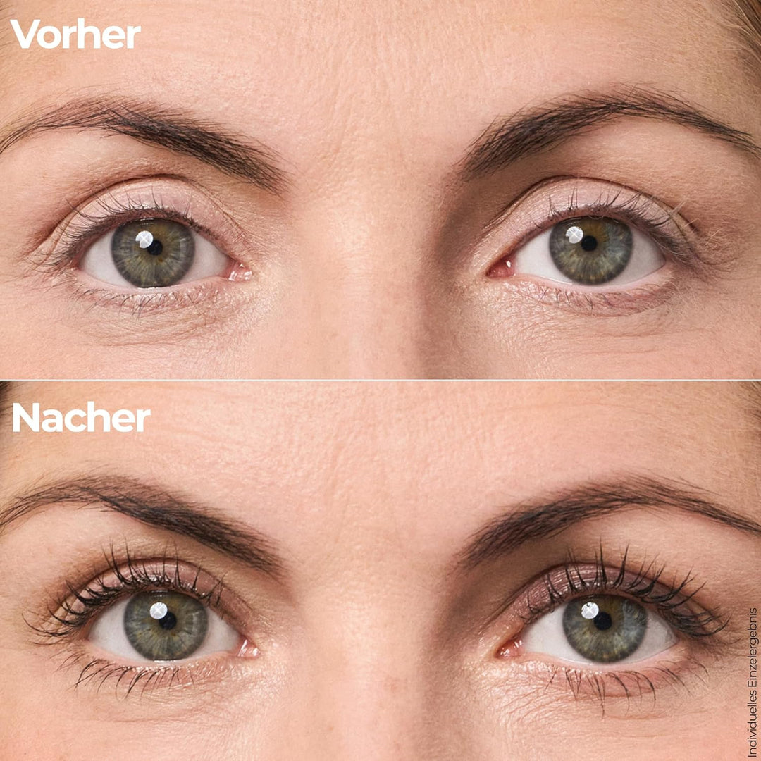 M. Asam MAGIC FINISH Intense Volume Mascara Waterproof (10ml) – Wasserfeste Wimperntusche Schwarz, L