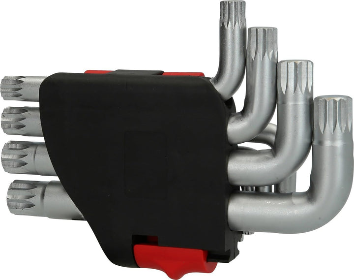 KS Tools 151.4630 XZN-Winkelstiftschlüssel-Satz, kurz, 9-tlg.