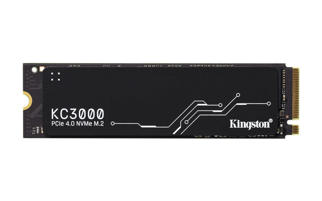 Kingston KC3000 PCIe 4.0 NVMe M.2 SSD - Hochleistungsspeicher für Desktop- und Laptop-PCs -SKC3000S/