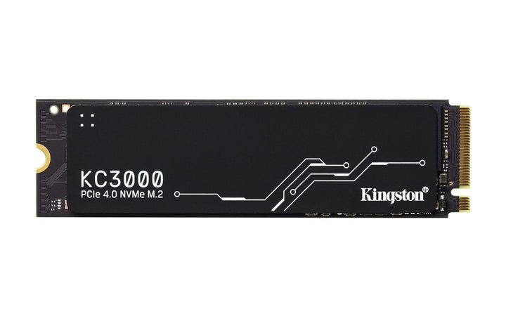 Kingston KC3000 PCIe 4.0 NVMe M.2 SSD - Hochleistungsspeicher für Desktop- und Laptop-PCs -SKC3000S/
