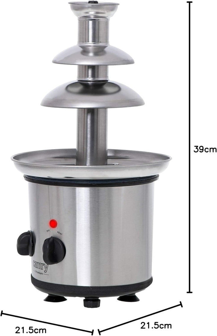 Schokoladenbrunnen, mehrfarbig