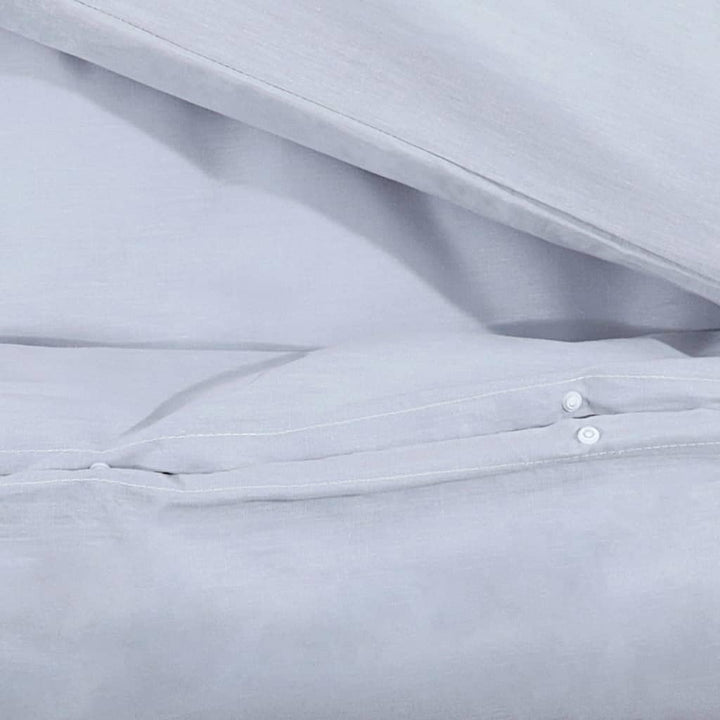 homiuse Bettwäsche-Set Grau 155x220 cm Baumwolle Bettwäsche Winter Kuschel Bettwäsche Baumwolle Bett