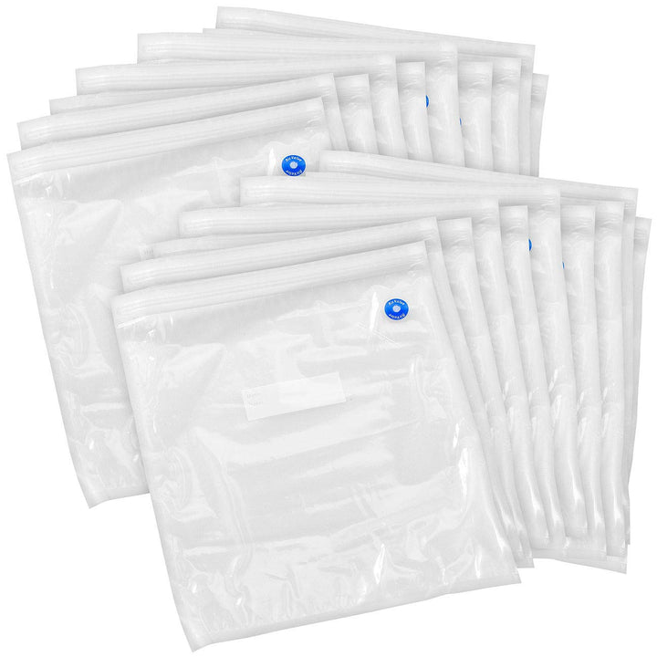 Rosenstein & Söhne Beutel: 20er-Mega-Pack Vakuumierbeutel, je 34 x 30 cm (Vakuumier Beutel, Wiederve