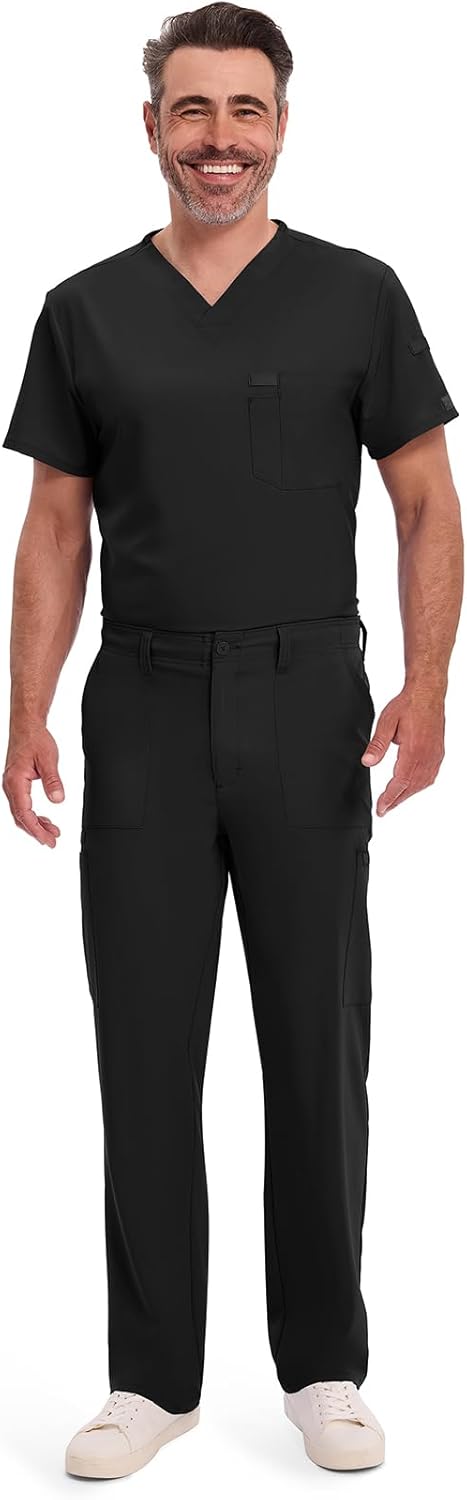 Dickies EDS Essentials Natural Rise Herren-OP-Hose mit Kordelzug, Blau, Grösse M Schwarz XS, Schwarz