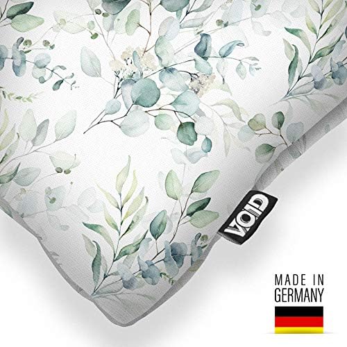 VOID Elegant Aquarell Blätter Kissenbezug Kissenhülle Sofakissen Kissen Deko Outdoor-Kissen Dekokiss