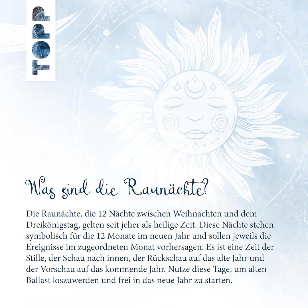 Rauhnächte bewusst erleben: Workbook, Taschenbuch