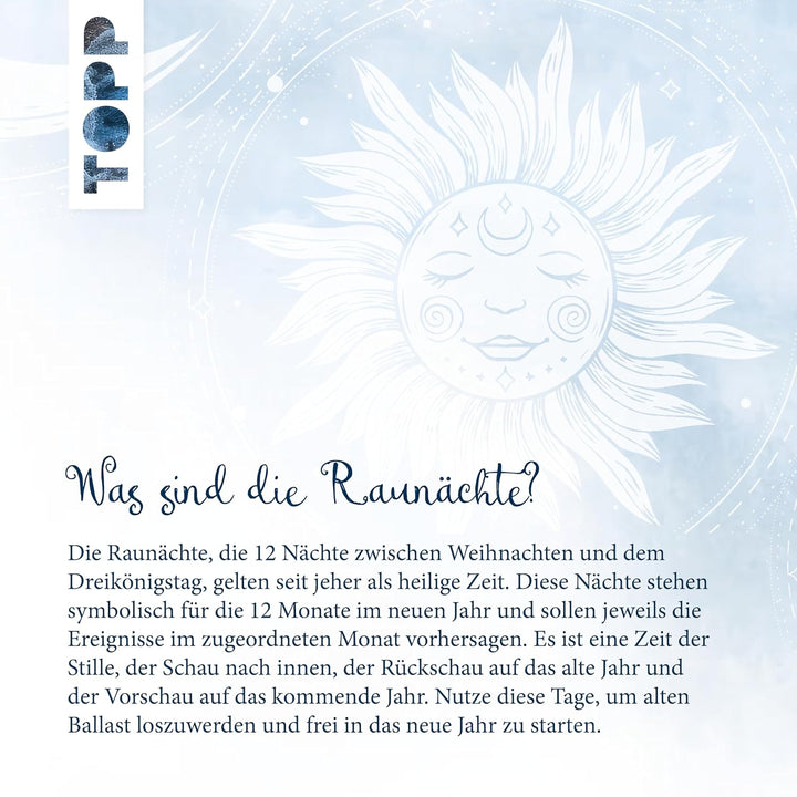Rauhnächte bewusst erleben: Workbook, Taschenbuch