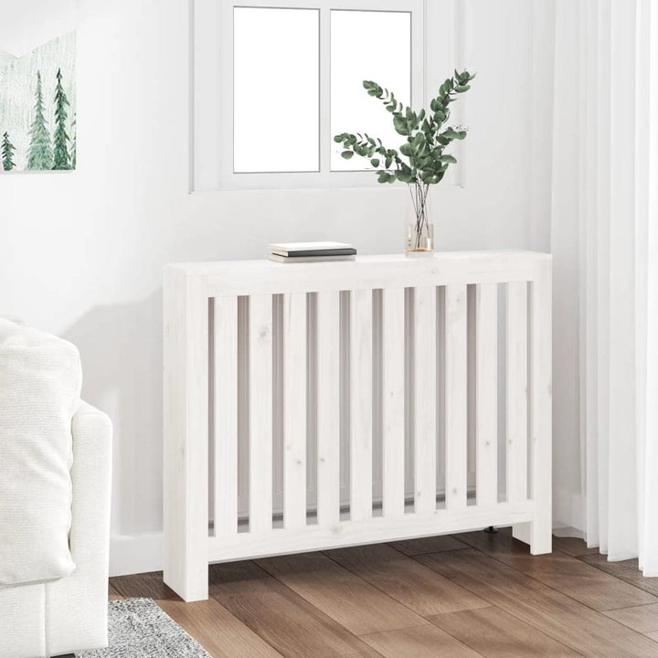 HOMIUSE 108,5x19x84 cm Heizkörper Verkleidung Heizung Heizkörper Abdeckung Landhausstil Heizungsverk