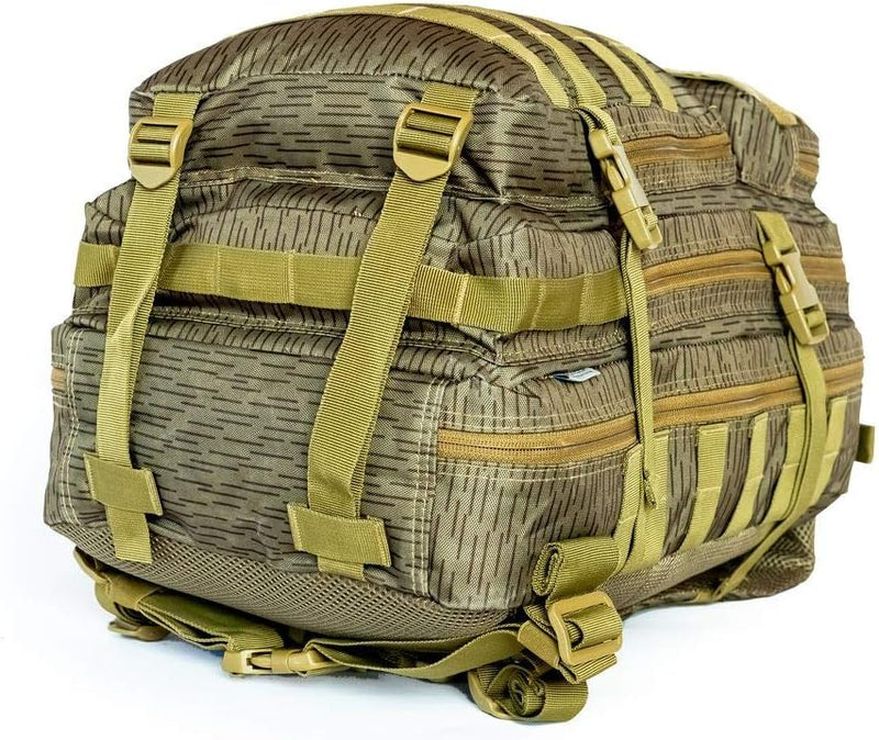 US Army Assault Pack II Rucksack Einsatzrucksack Back 50 ltr. Liter in NVA Strichtarn