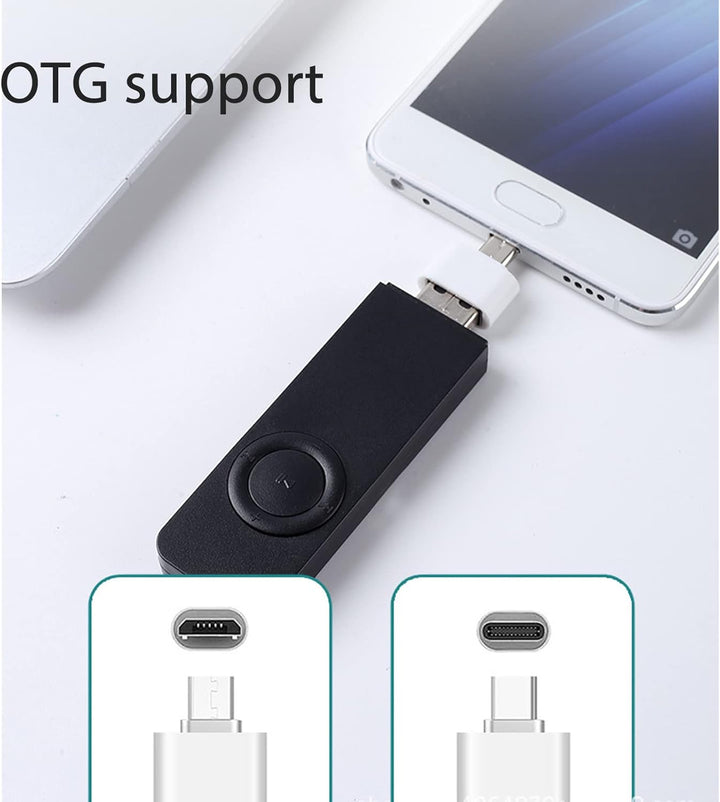 MP3-Player, Verlustfreie Decodierung, Musik-Player, 8 GB Speicher, 64 GB Erweiterbarer USB-Flash-Lau