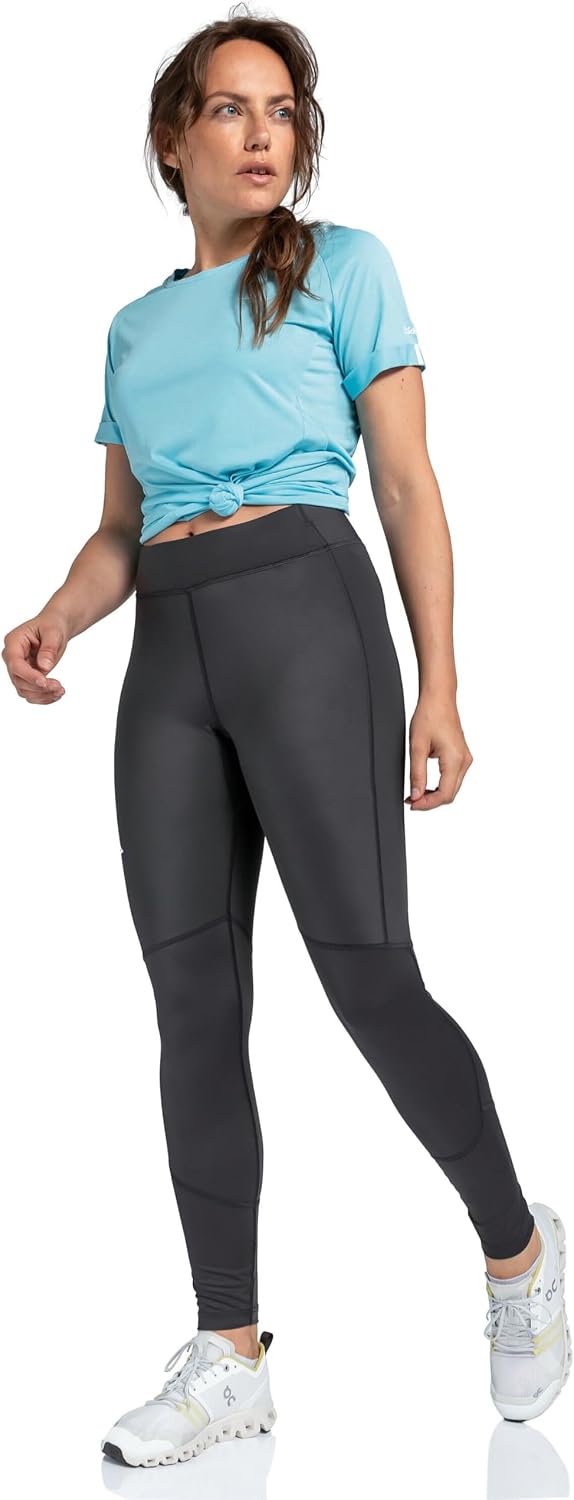 Schöffel Damen Imada Tights Leggings 46 Asphalt, 46 Asphalt
