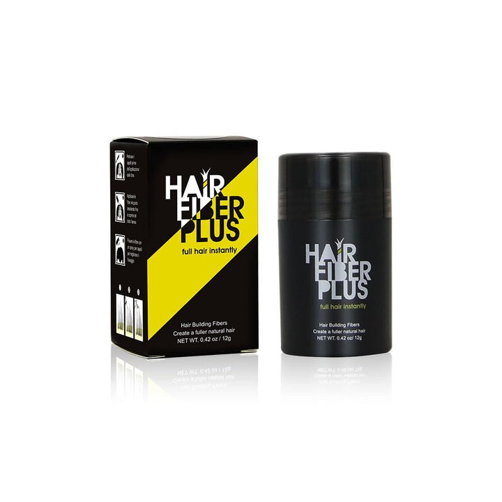 HairFiberPlus Haarfasern – für Damen und Herren – auf Basis von 100 % natürlicher Baumwolle – Volume
