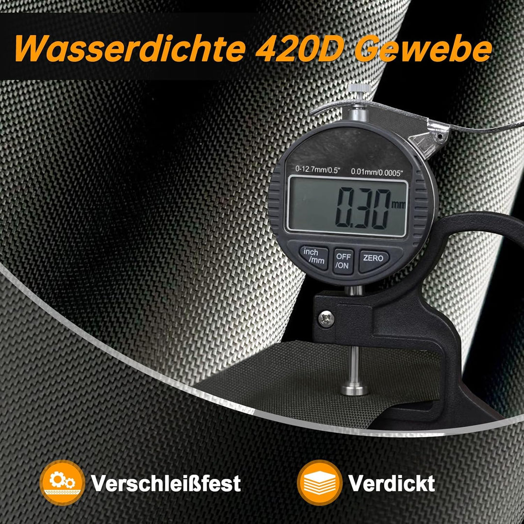 Aussen Pizzaofenabdeckung Kompatibel mit Ninja Pizzaofen MO201, wasserdichte Abnehmbare Grillabdecku