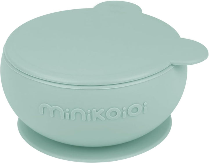 MinikOiOi BLW Set I - Flussgrün 101070058 Silikon Fütterungsset Minze, Minze