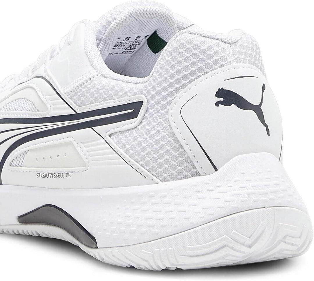 PUMA Unisex Solarstrike Ii Hallenturnschuh 46 EU Puma White Shadow Gray, 46 EU Puma White Shadow Gra