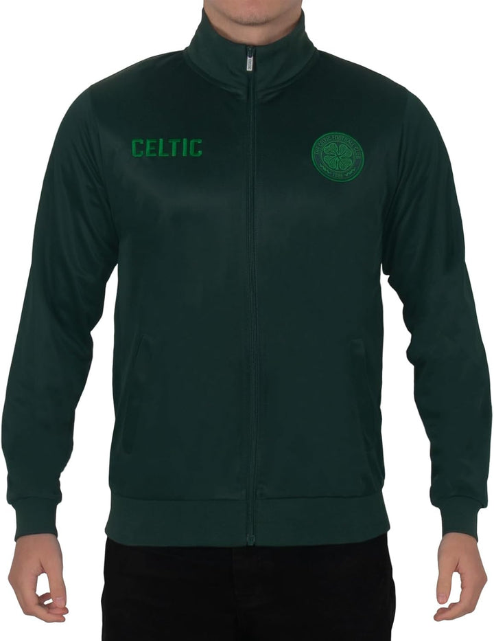 Celtic FC - Herren Trainingsjacke im Retro-Design - Offizielles Merchandise - Geschenk für Fussballf
