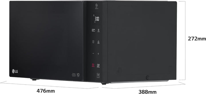 LG MH7235GPS Mikrowelle Smart Inverter mit Quarzgrill, 32 Liter, 1200 W, Automatikprogramme, 5 Leist