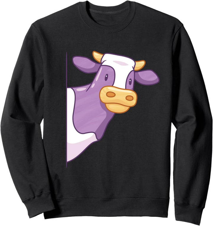 Lustige Kuh Sweatshirt