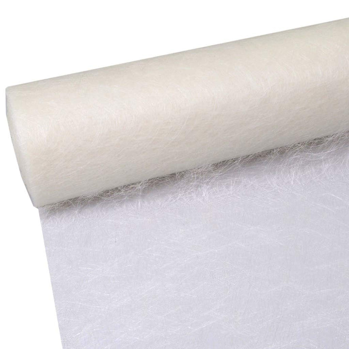 Sizoflor Tischband sahneweiss 7,9 cm Rolle 50 Meter 60 001-R