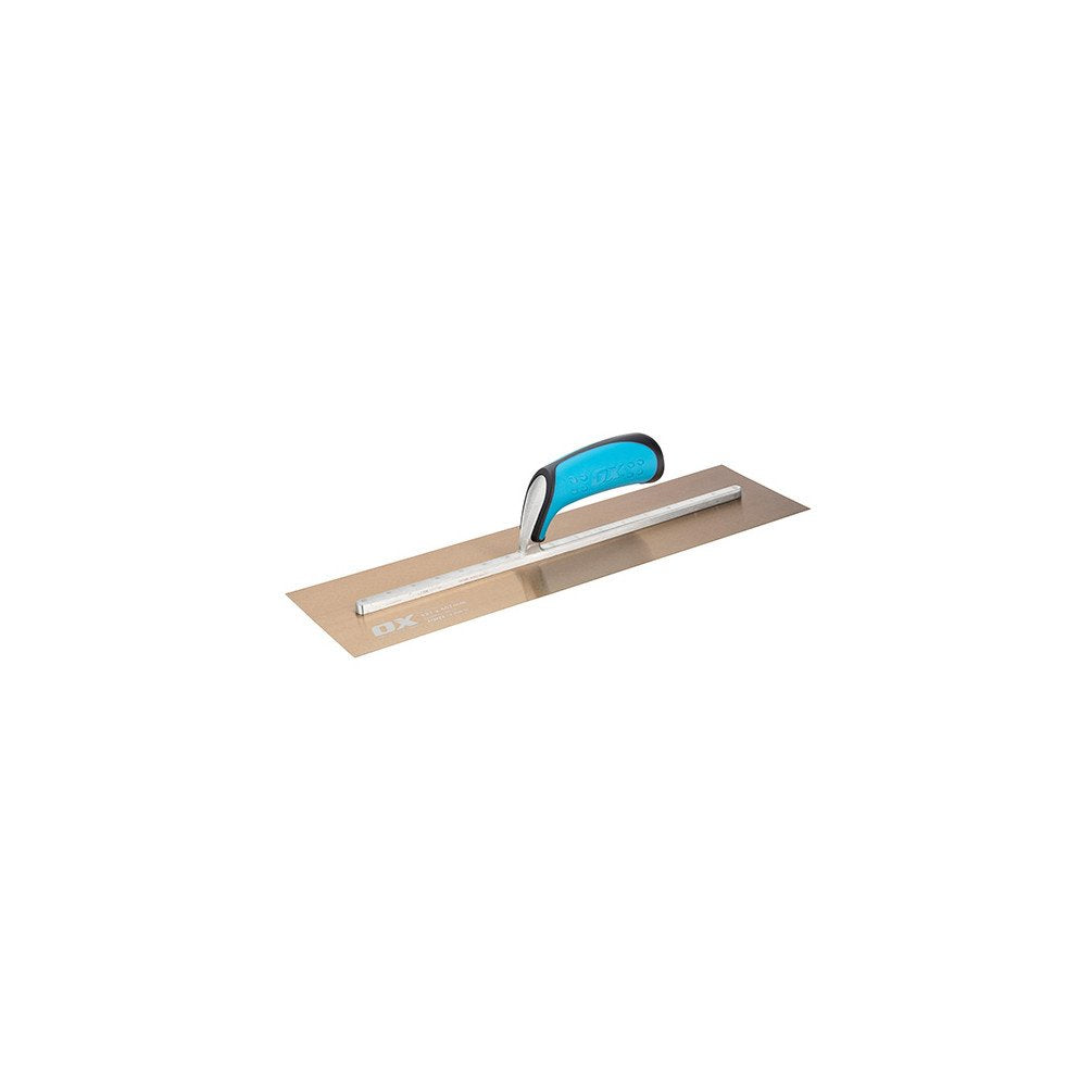 OX Pro Stainless Steel Plasterers Trowel - 127 X 457mm 127 x 457 mm, 127 x 457 mm
