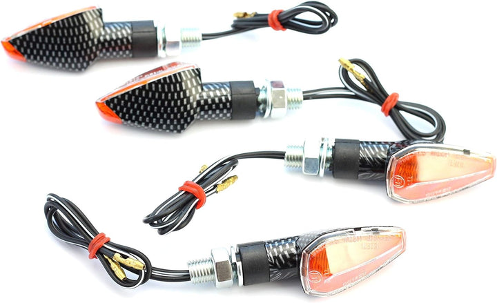 E-geprüfte und zugelassene Suzuki GSR 600 SFV GSF 650 Bandit 1200 1250 paarweise Blinker in Carbon O