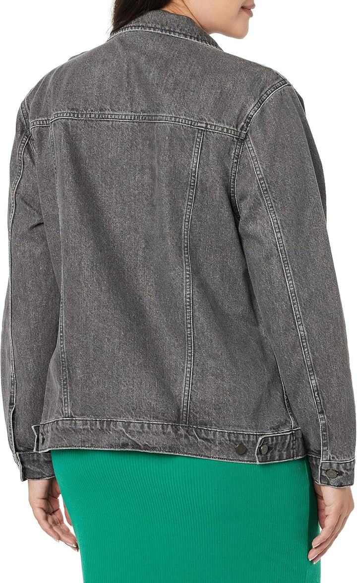 The Drop Jeansjacke für Damen, Zain Lang S Faded Carbon, S Faded Carbon