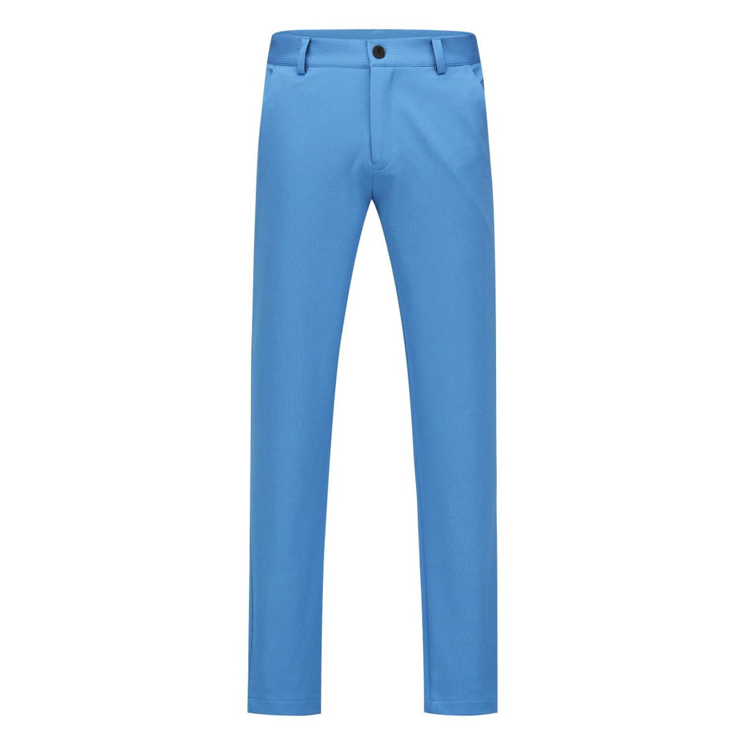 Allthemen Herren Anzughose mit Stretchkomfort Slim Fit Anzug Straight Hose für Business XL Hellblau,