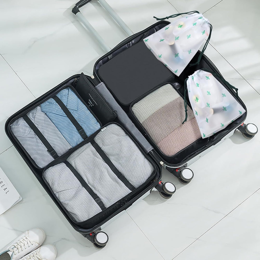 Koffer Organizer Set 13-teilig, Wasserdicht Packing Cubes, Multifunktionale Travel Packwürfel, Koffe