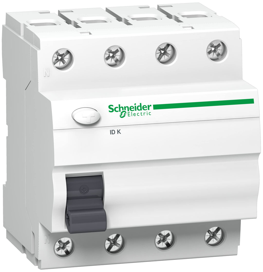 Schneider Electric A9Z01425 Fehlerstrom-Schutzschalter ID K, 4P, 25A, 30mA, Typ A, 230 V, 25 Ampere
