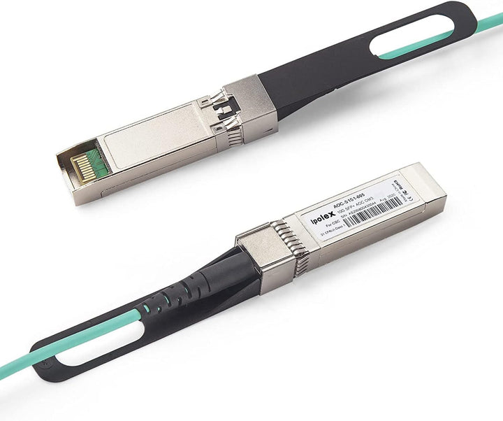 10G SFP+ AOC Cable - 10GBASE SFP+ Active Optical Cable for Cisco SFP-10G-AOC20M, UniFi Ubiquiti, Mik