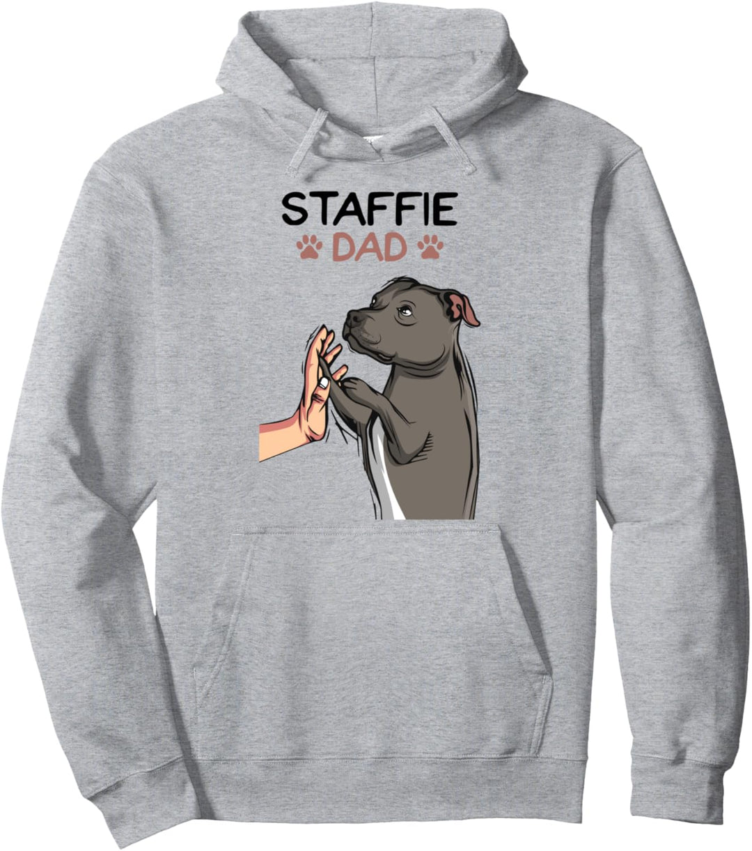Staffordshire Bullterrier Papa Staffie Dad Hunde Pullover Hoodie