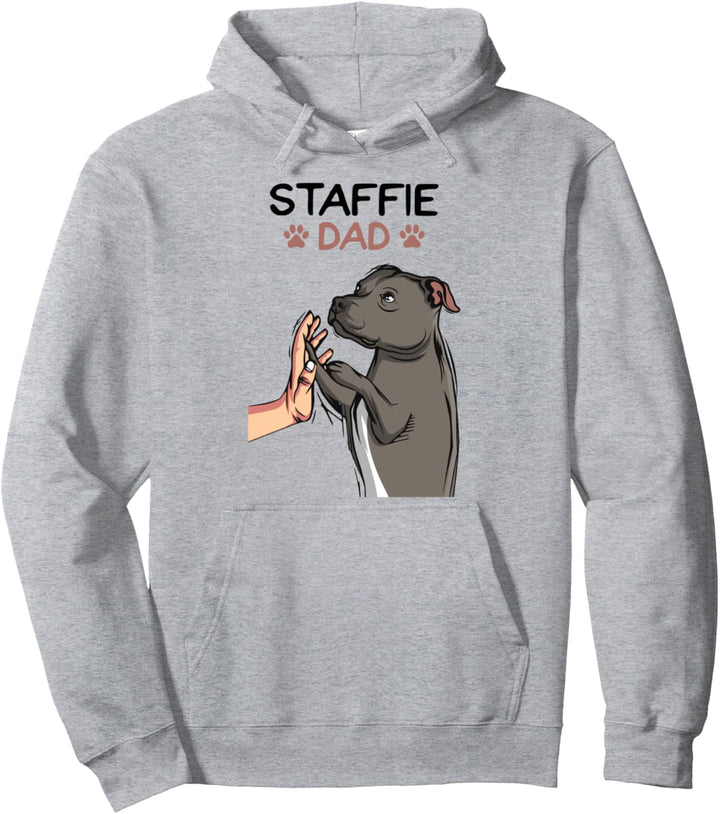 Staffordshire Bullterrier Papa Staffie Dad Hunde Pullover Hoodie