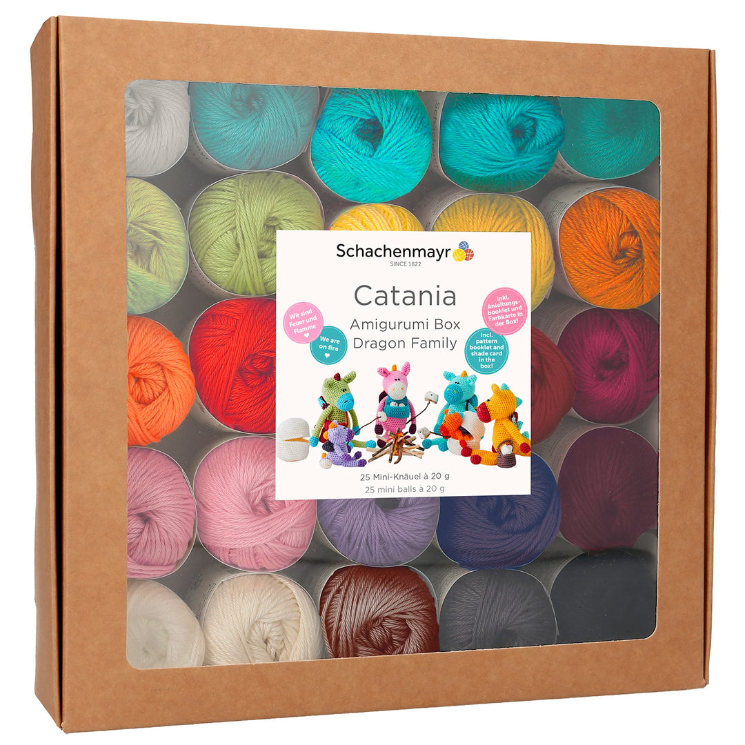 Schachenmayr Catania "Amigurumi Box Dragon Family"