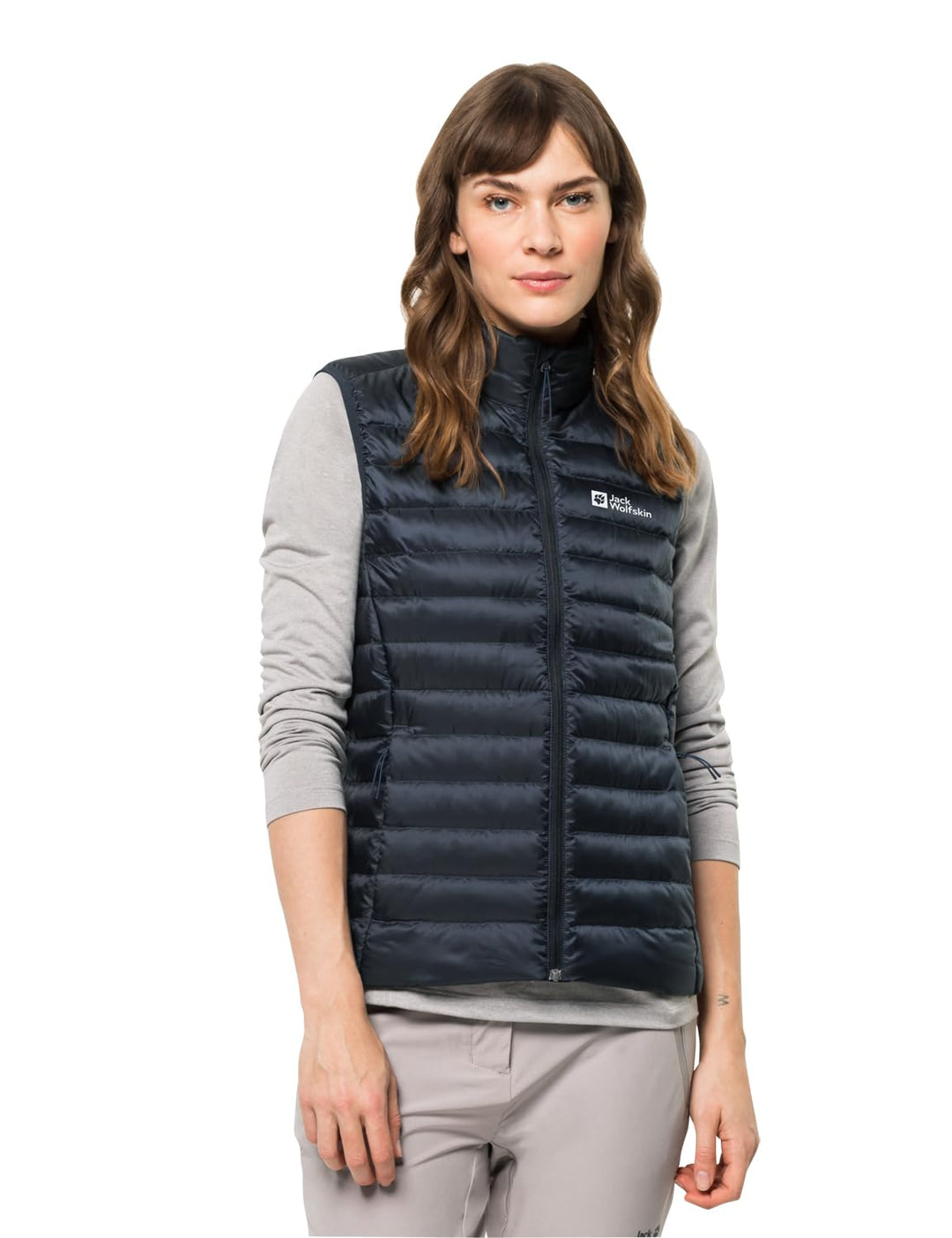 Jack Wolfskin Damen Pack &amp; Go Weste XXL night blue, XXL night blue