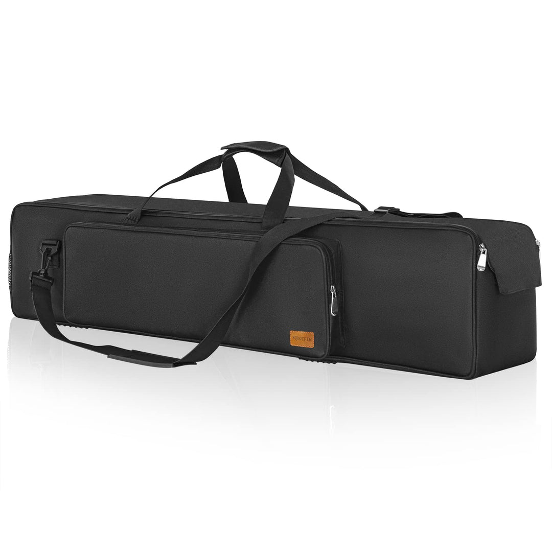 Schwarze Stativtasche Stativtragetasche, 102x21x21cm strapazierfähige Nylontasche mit Schultergurten