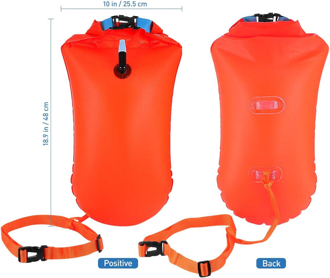 VORCOOL Open Water Swim Boje Ultraleicht Sicherheits Schwimmer Schwimmsack für Schwimmer Triathleten