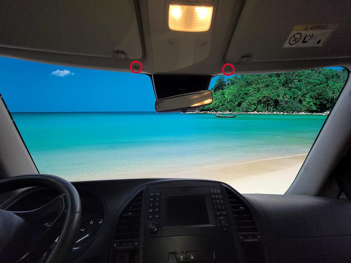 BREMER SITZBEZÜGE Blackout Frontscheibe Gardinen kompatibel mit Citroen Berlingo 3 ab 2019 Sonnensch