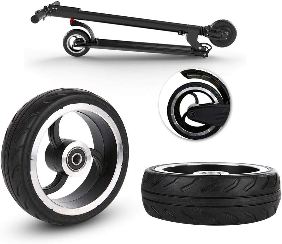 Shanbor Elektroroller Reifen 5,5 Zoll langlebige solide Hinterrad Roller Zubehör für Mini Folding El