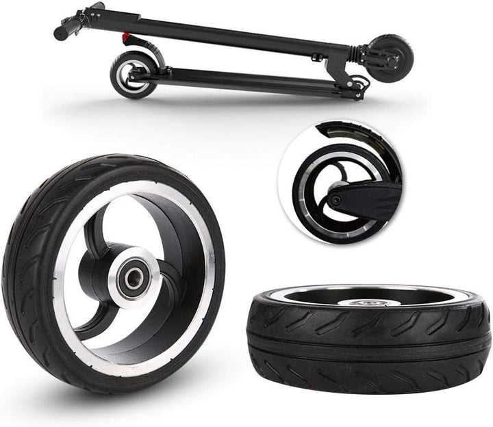 Shanbor Elektroroller Reifen 5,5 Zoll langlebige solide Hinterrad Roller Zubehör für Mini Folding El