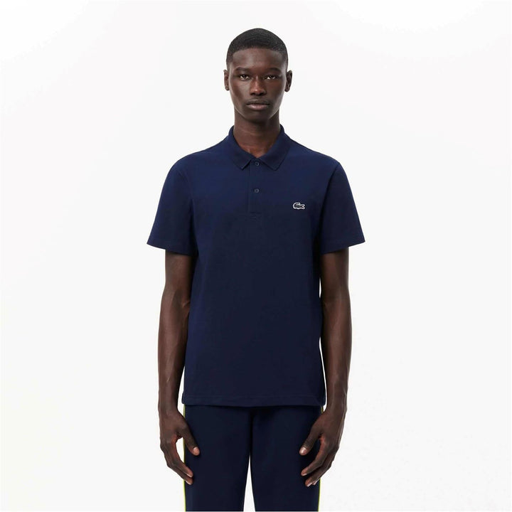 Lacoste Herren Polo-Shirt Kurzarm YH4801, Männer Polo-Hemd,3 Knopf,Regular Fit Polo Hemd XS Marine,
