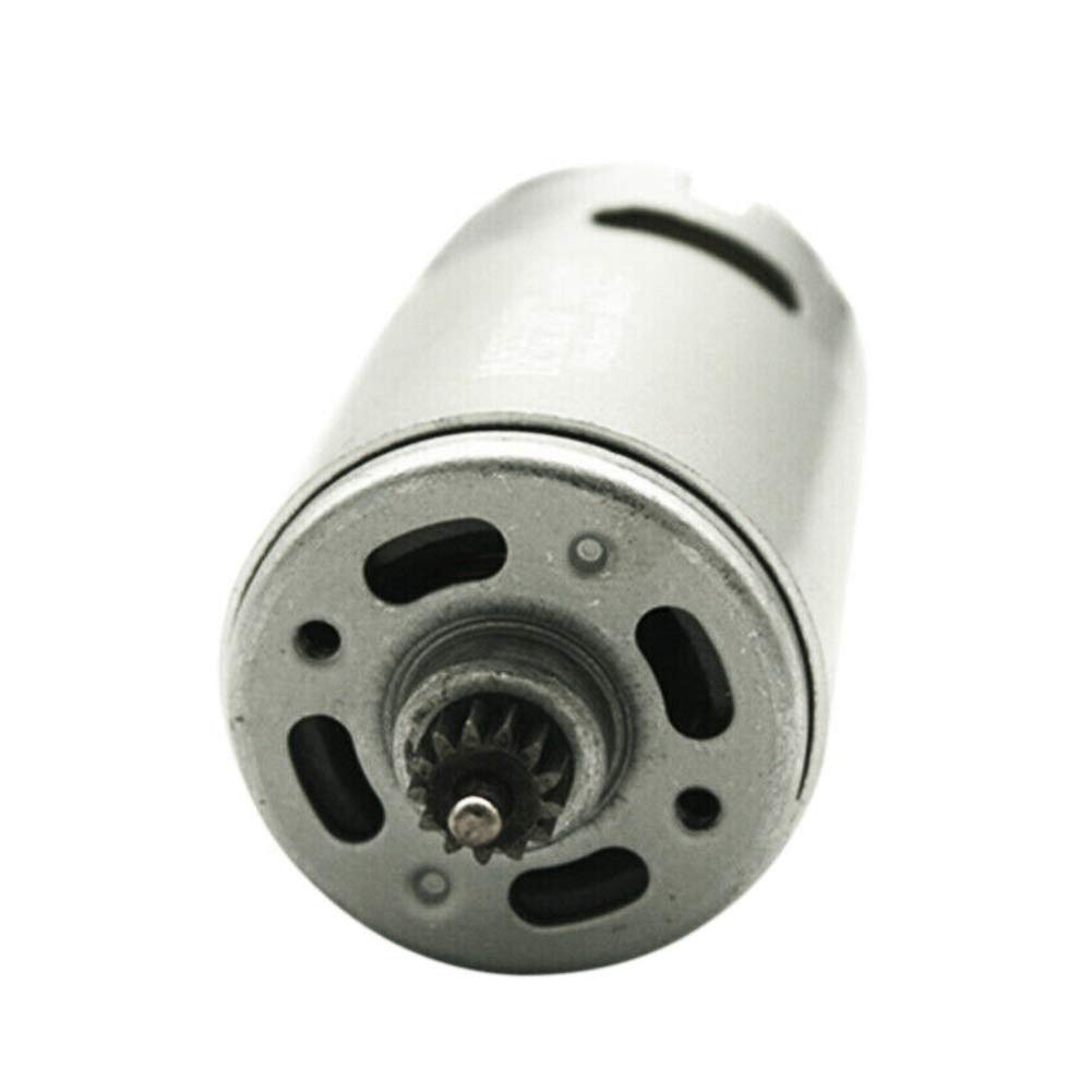 Motor, Metallmotor 13 Zähne Ersatzteile 14,4 V für Bosch GSR 14,4 2 Li / PSR14.4LI-2, Leerlaufdrehza